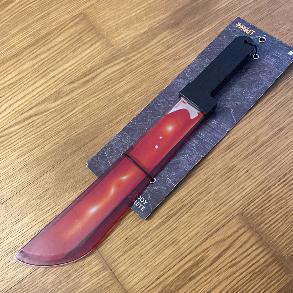 New Spirit Bleeding Machete for Halloween Party Cosplay